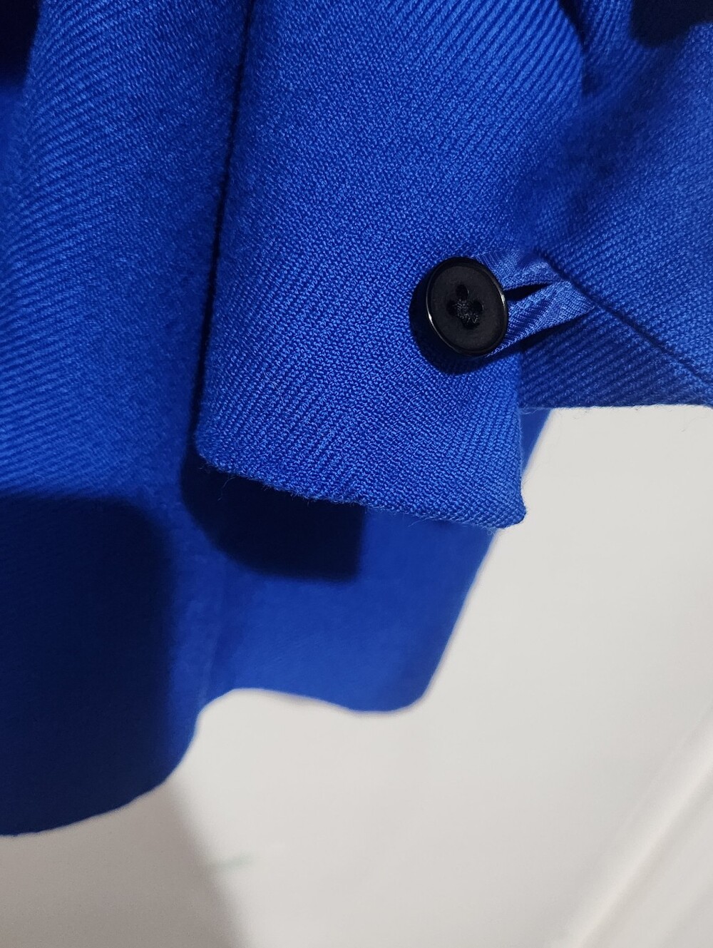 Banana Republic Blue Lido Scupted Wool Blazer Jacket Size 4 - Picture 6 of 7